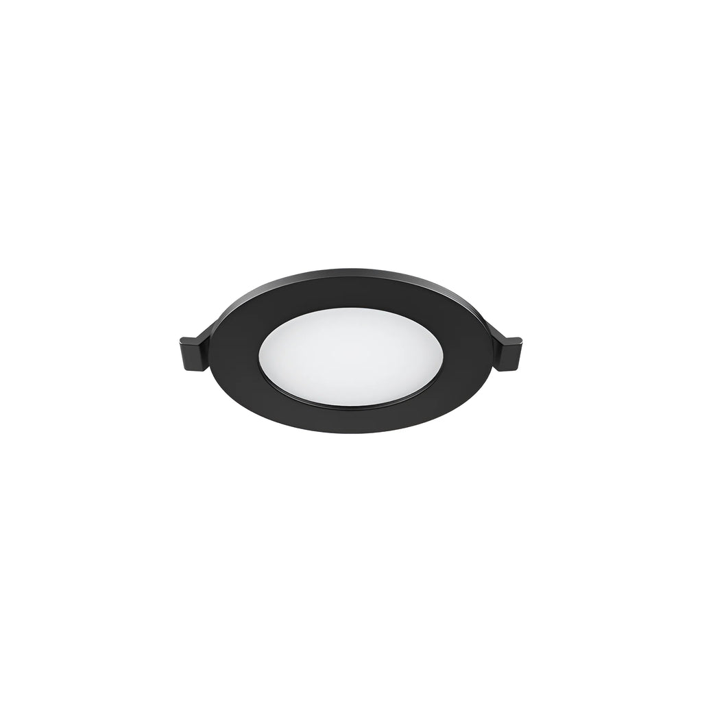 Braytron Smd LED Paneel 4W Zwart CRP RND DIM 3INC 3IN1