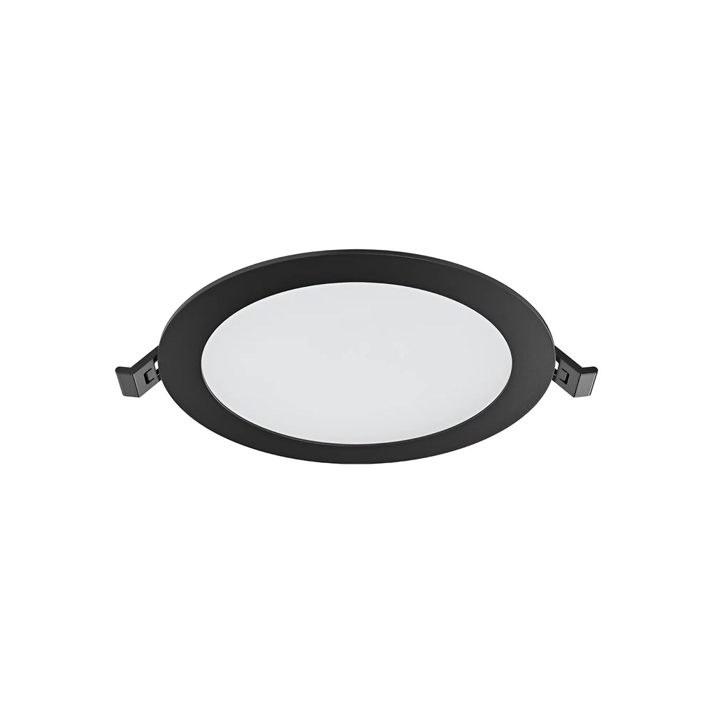 Braytron Smd LED Paneel 12W Zwart CRP RND DIM 8INC 3IN1