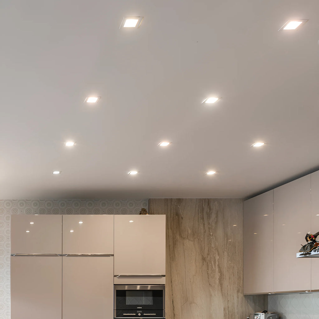Braytron Smd LED Paneel 12W 6500K Wit CSP SQR 6INC