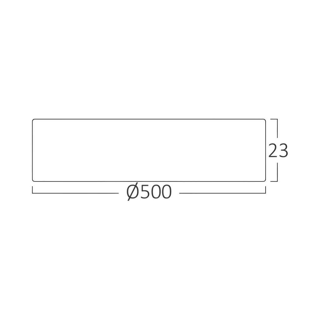 Braytron Jade Plafondlamp 45W Zwart SLR RND 3IN1