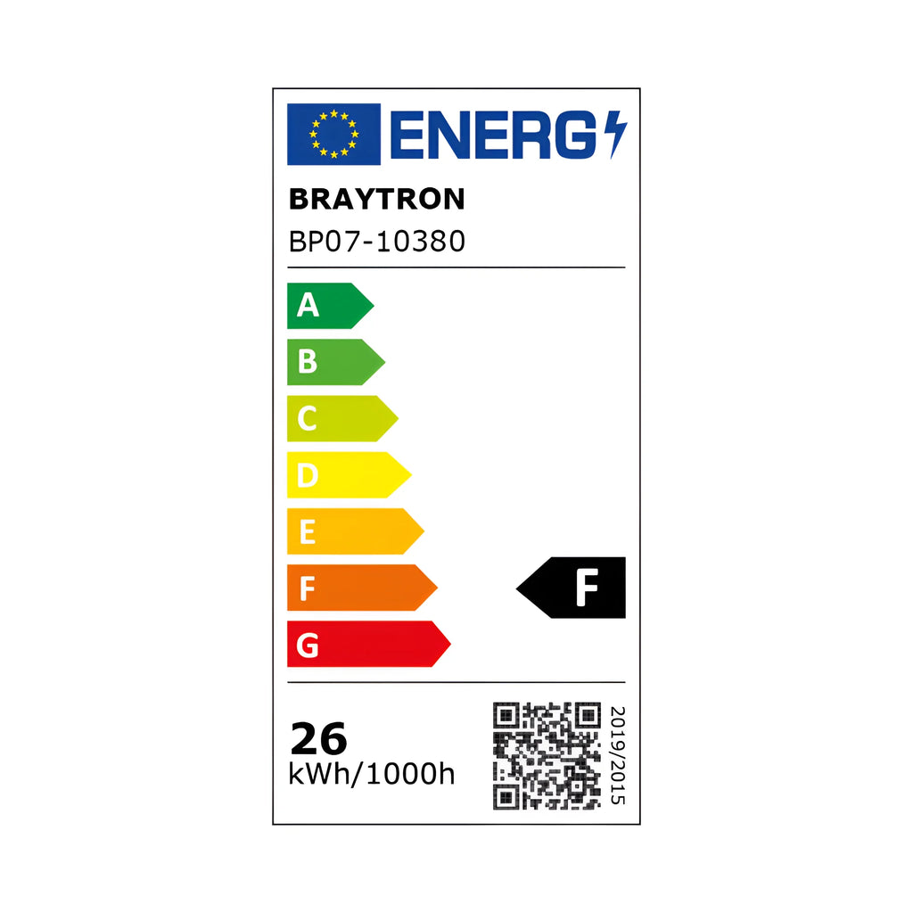 Braytron Jade Plafondlamp 26W Wit SLR SQR 3IN1