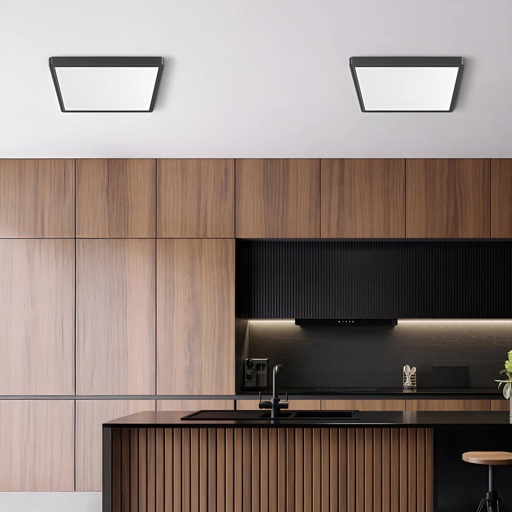 Braytron Jade Plafondlamp 36W Zwart SLR SQR 3IN1