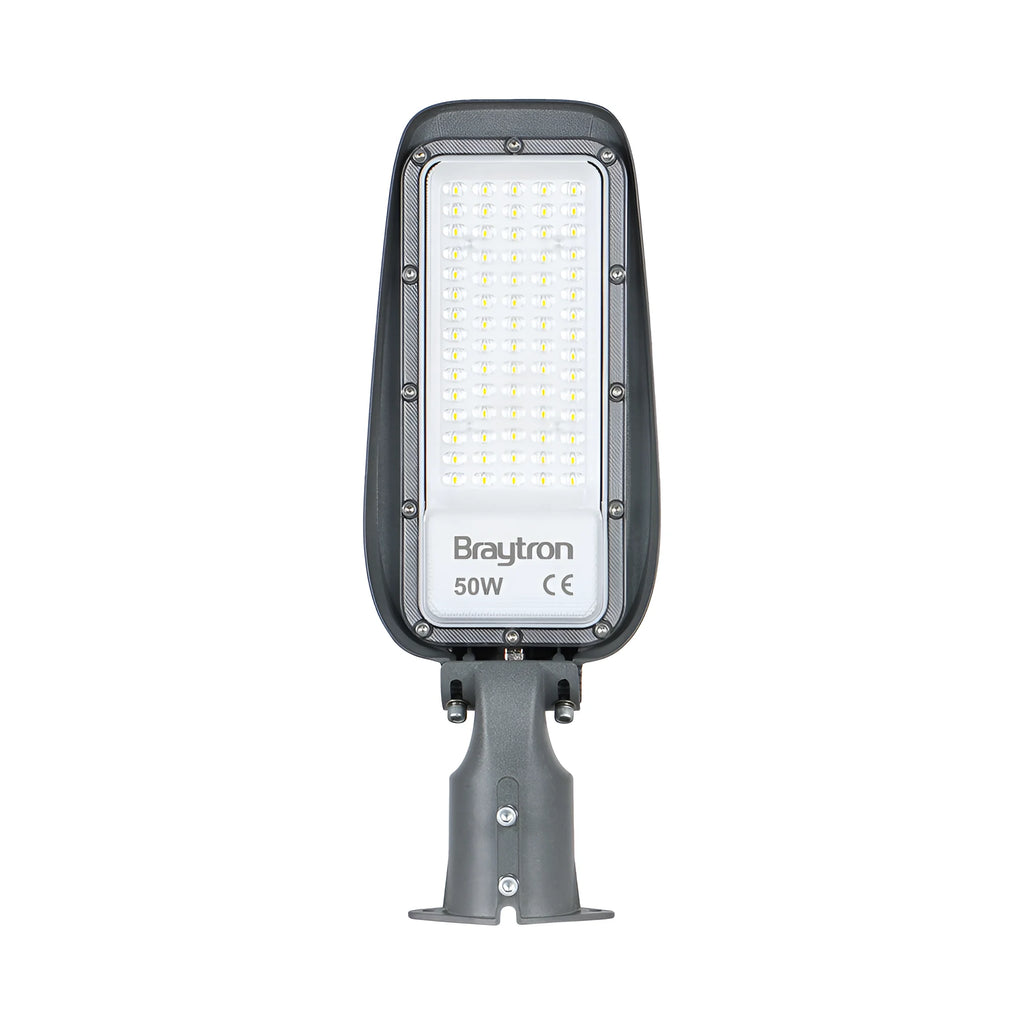 Braytron St89 Straatlamp 50W 6500K IP66 Grijs