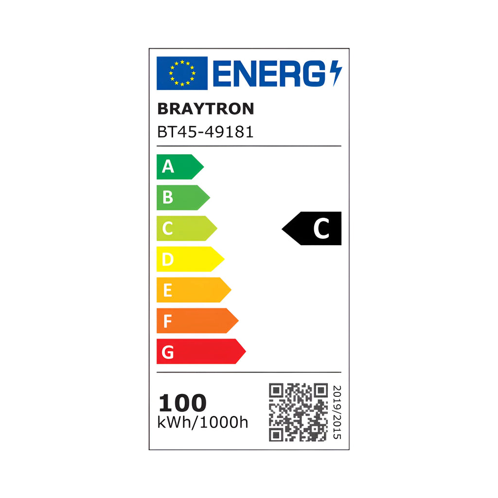 Braytron Hibay Highbay-armatuur 100W IP65 Zwart ESP 3IN1 3WT