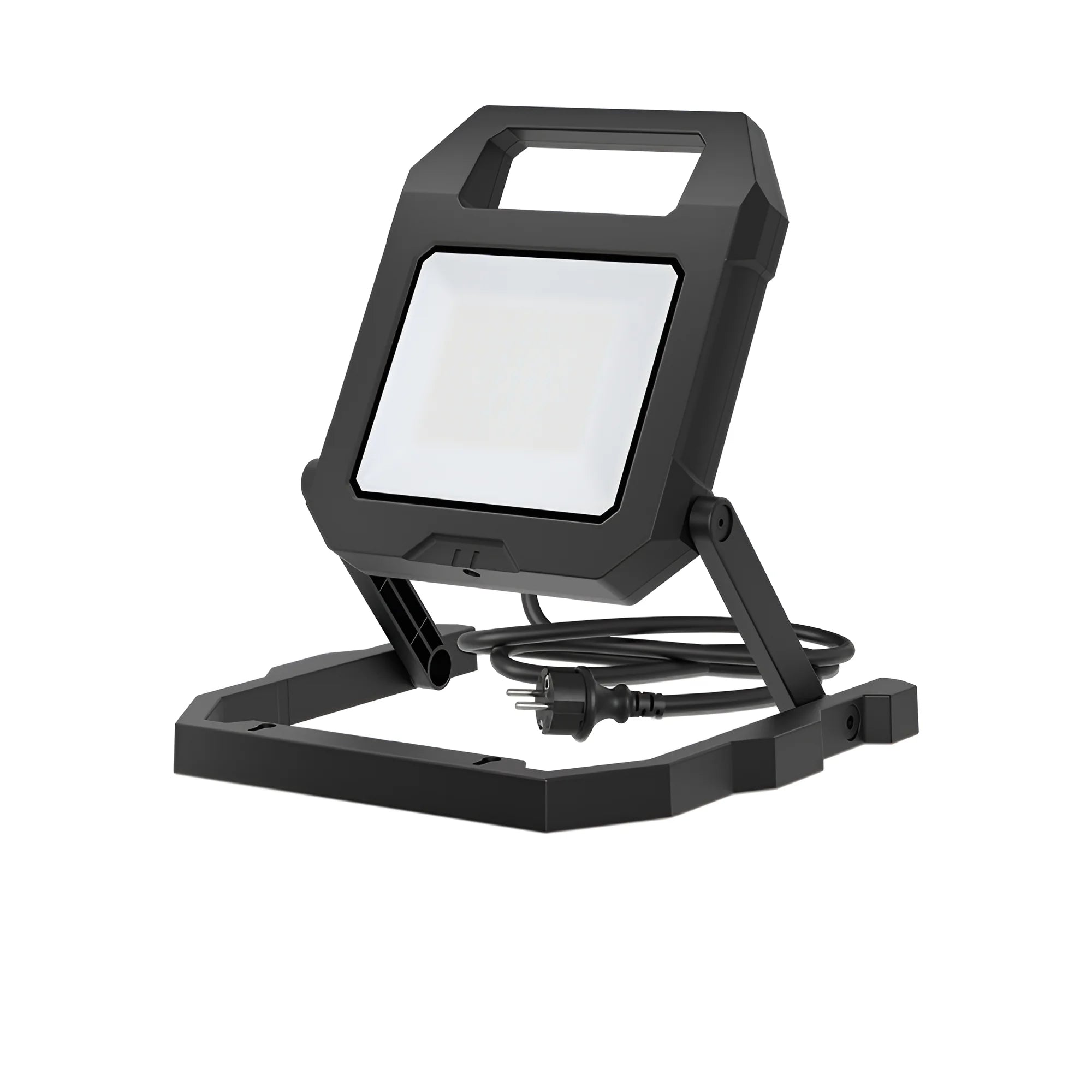 Braytron Flood Werklamp 50W 6500K Zwart WL 1.5MT CABLE