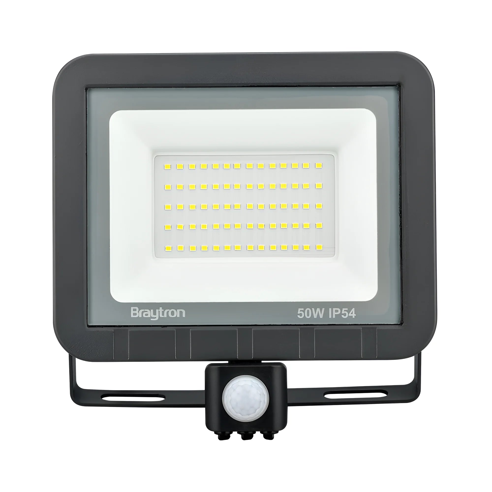 Braytron Flood LED Schijnwerper 50W 3000K IP54 Grijs SC SNS