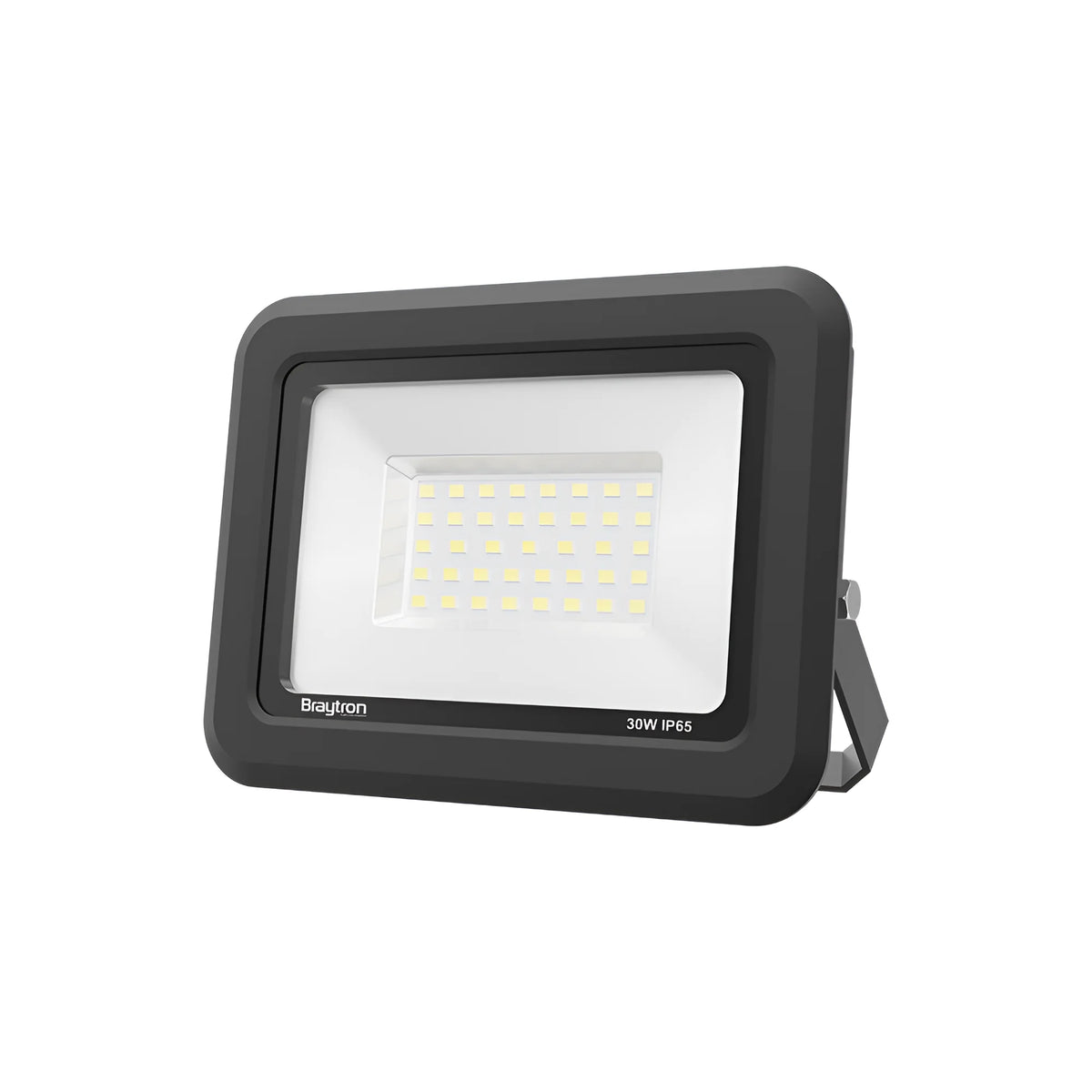 Braytron Flood LED Schijnwerper 30W 4000K IP65 Zwart SF