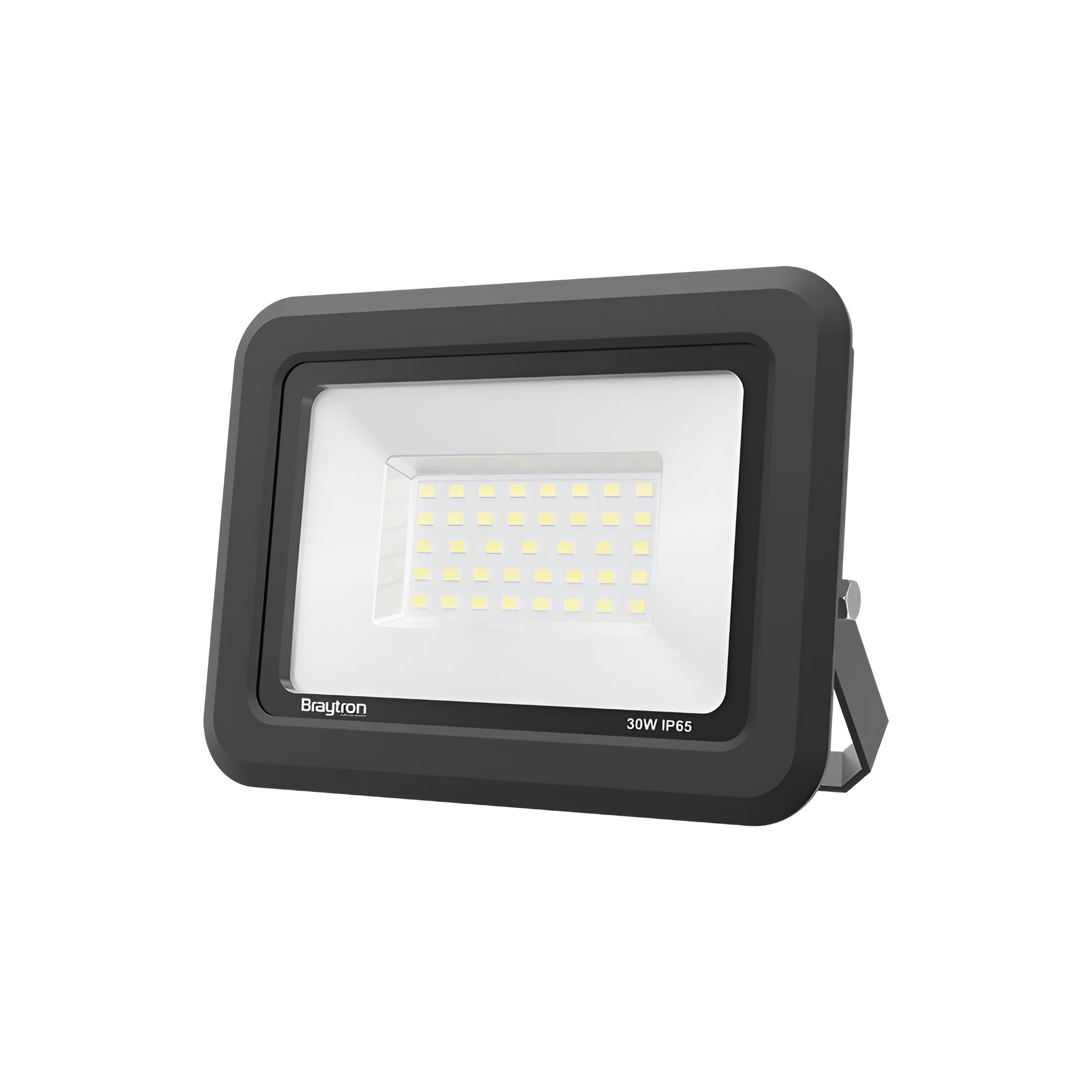 Braytron Flood LED Schijnwerper 30W 6500K IP65 Zwart SF