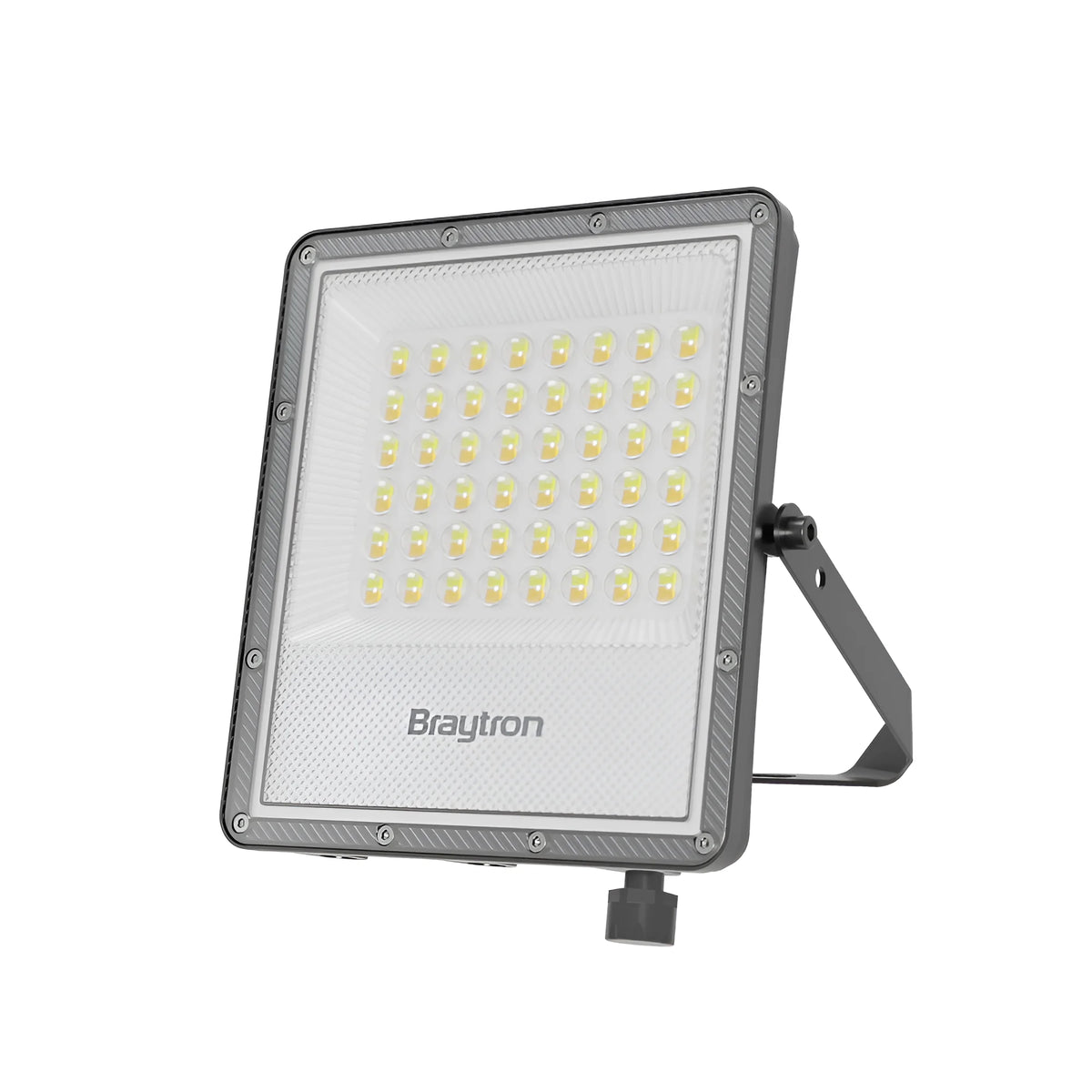 Braytron Flood LED Schijnwerper 50W IP65 Grijs PF 3IN1