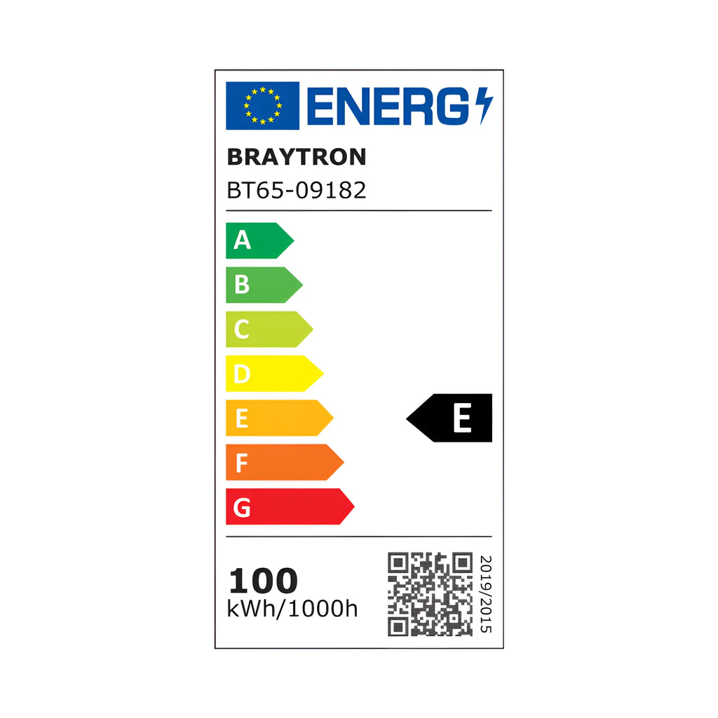 Braytron Flood LED Schijnwerper 100W IP65 Grijs PF 3IN1