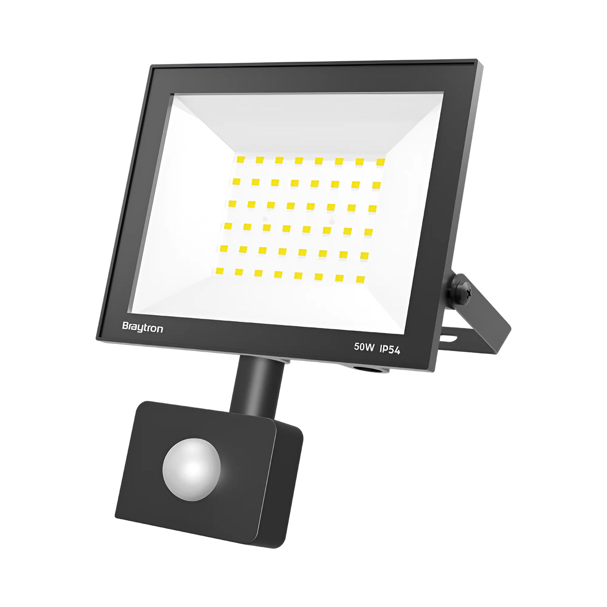 Braytron Flood LED Schijnwerper 50W 6500K IP54 Zwart CF SNS