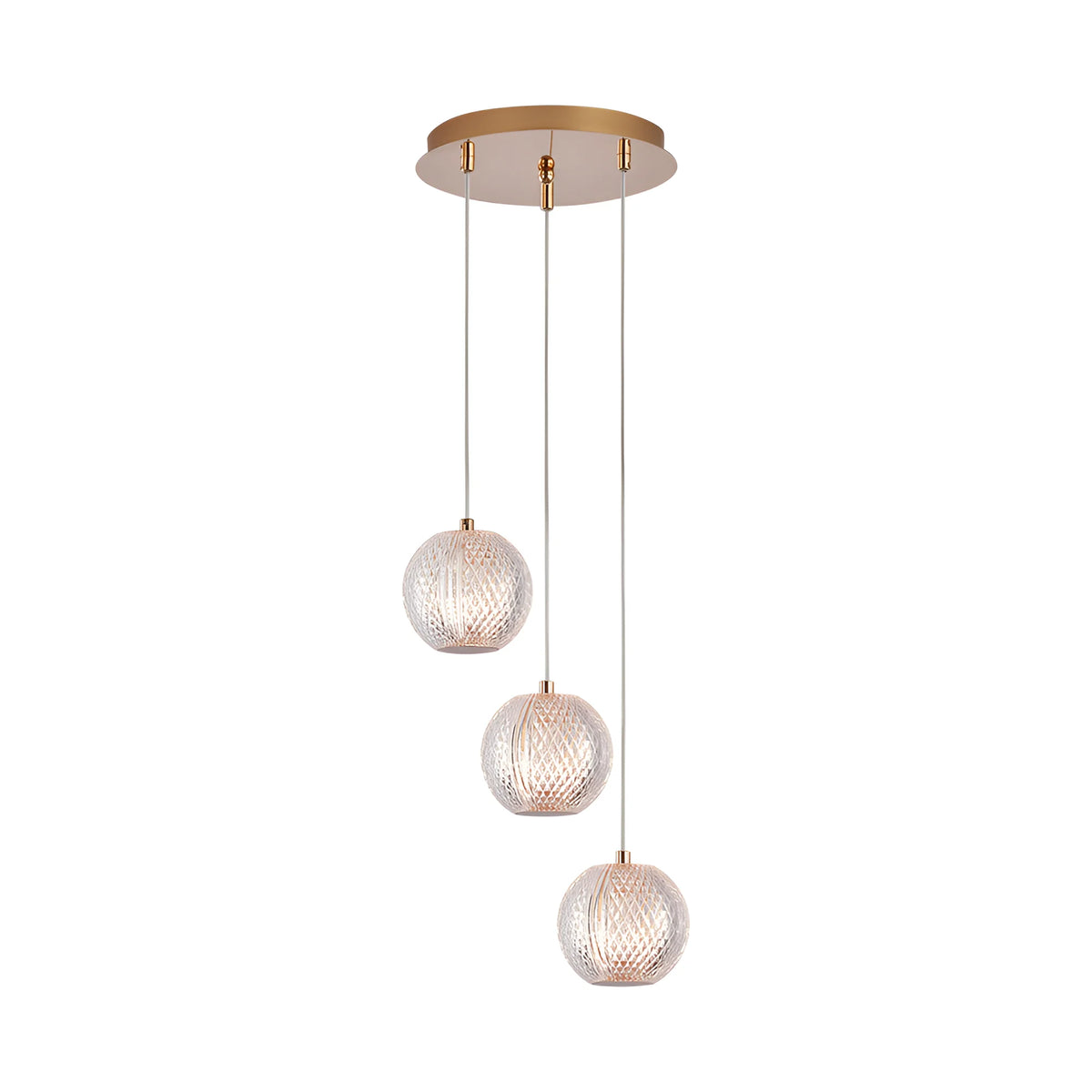 Braytron S001R Hanglamp Goud 3H 3xG9