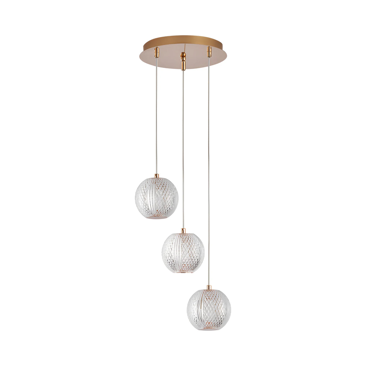 Braytron S001R Hanglamp Goud 3H 3xG9