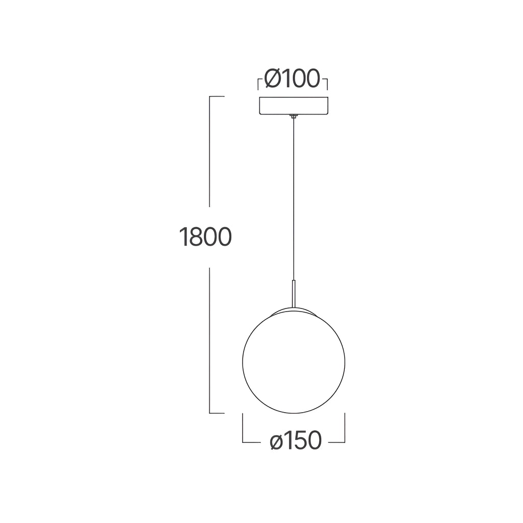 Braytron S003R Hanglamp 1H 1xG9 SMK