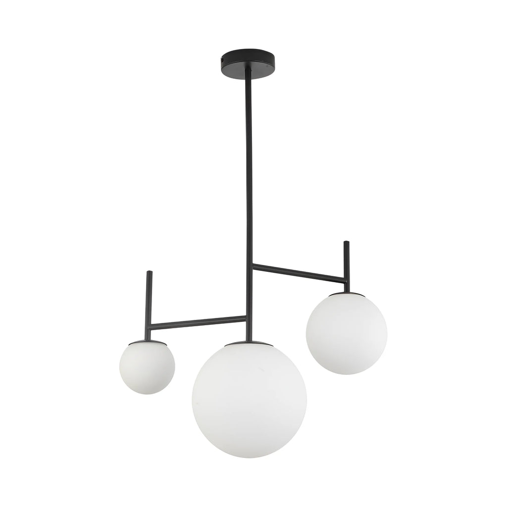 Braytron S012C Hanglamp Zwart 3H 3xG9 OPL
