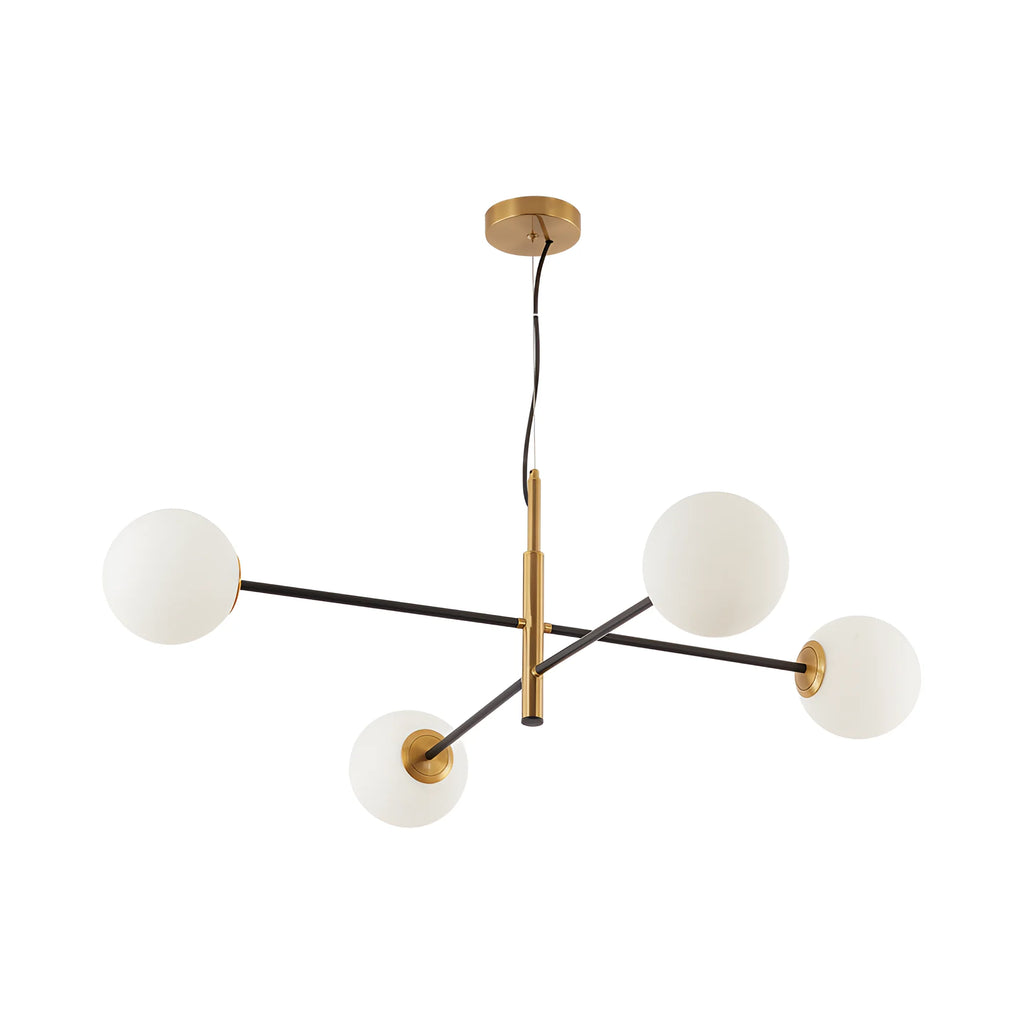 Braytron S012R Hanglamp Goud 4H 4xG9 OPL