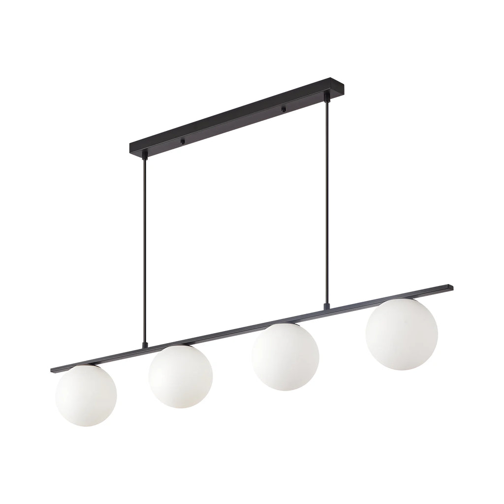 Braytron S013S Hanglamp Zwart 4H 4xG9 OPL