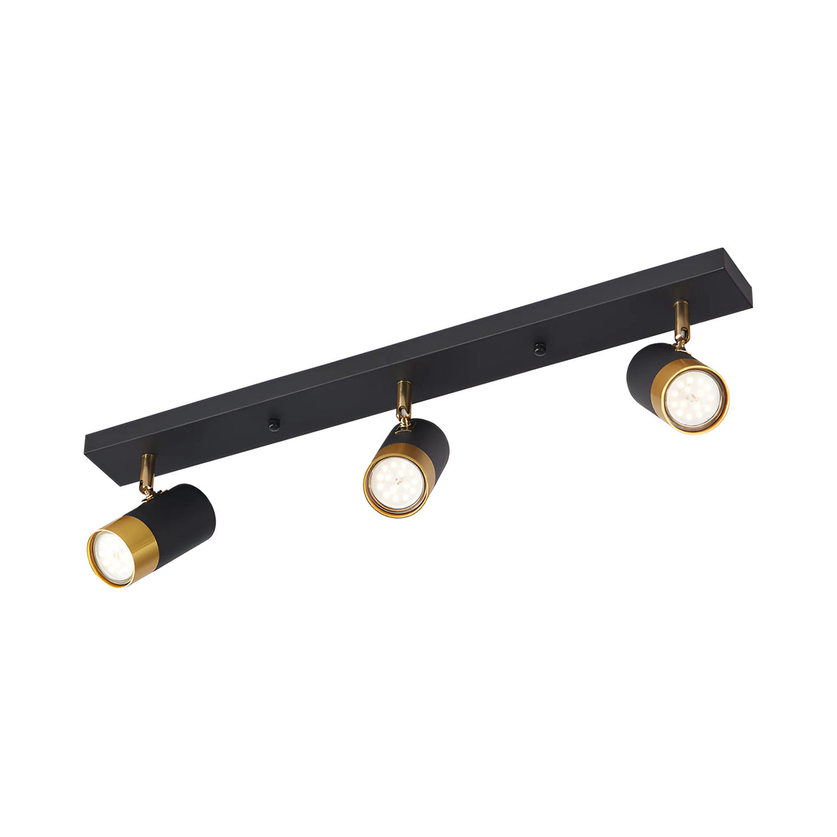 Braytron G002C Plafondlamp Zwart 3H 3xGU10