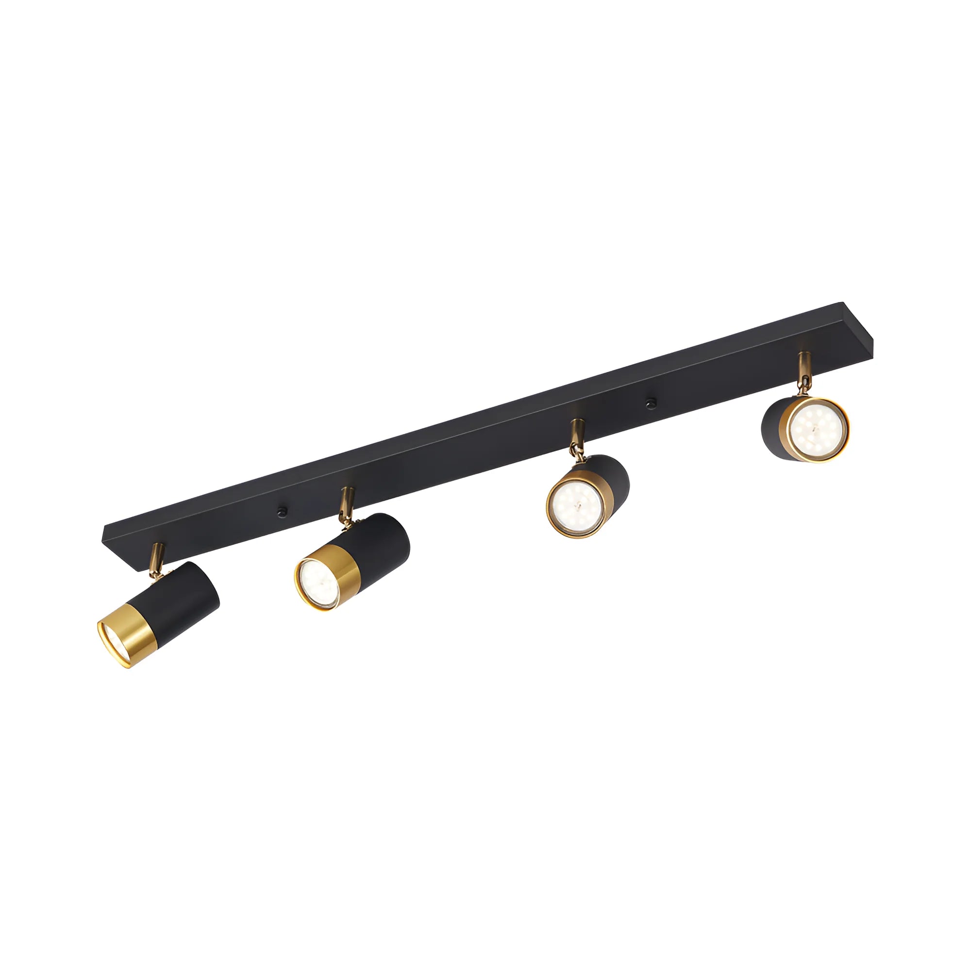 Braytron G002C Plafondlamp Zwart 4H 4xGU10