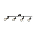 Braytron G003C Plafondlamp Zwart 4H 4xE27