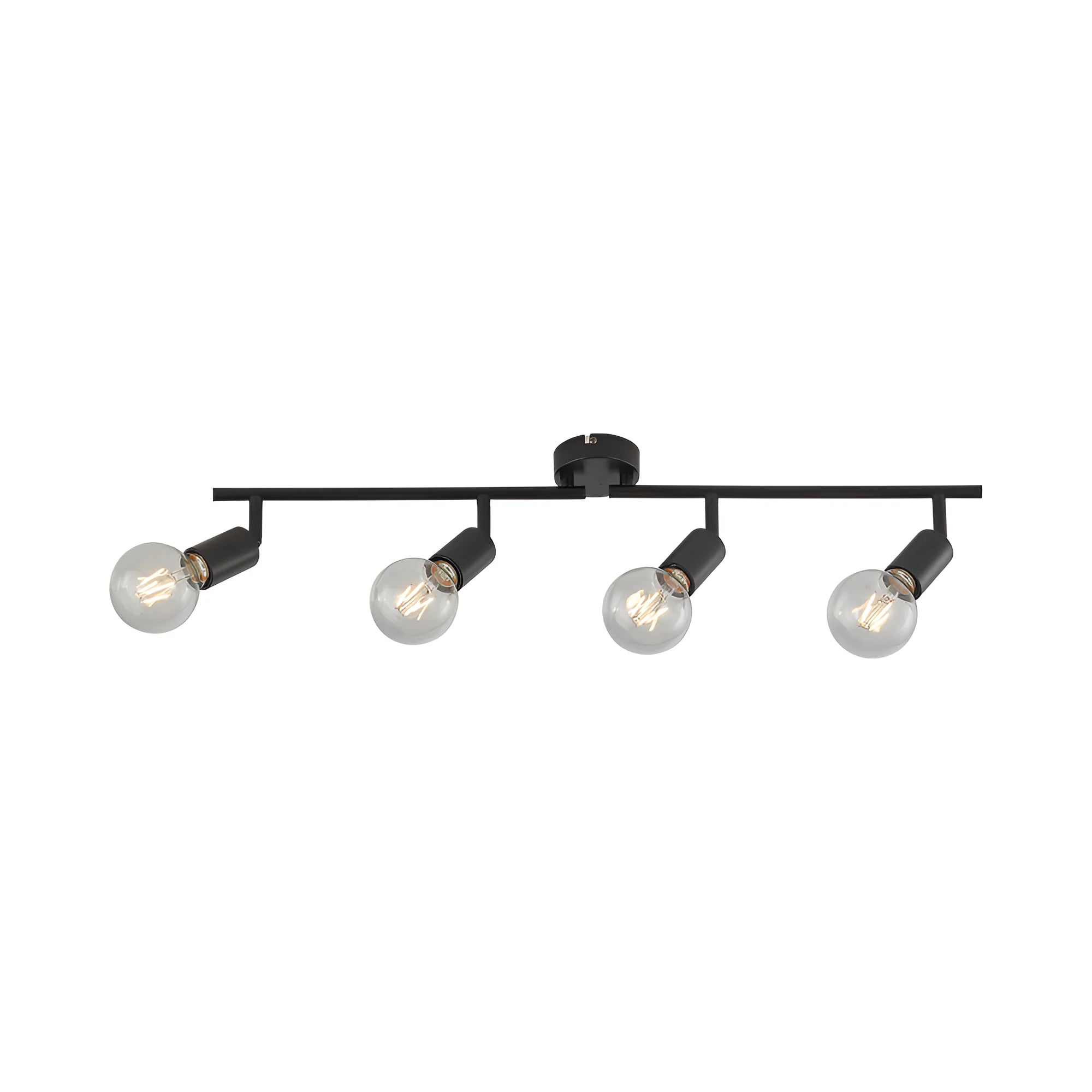 Braytron G003C Plafondlamp Zwart 4H 4xE27