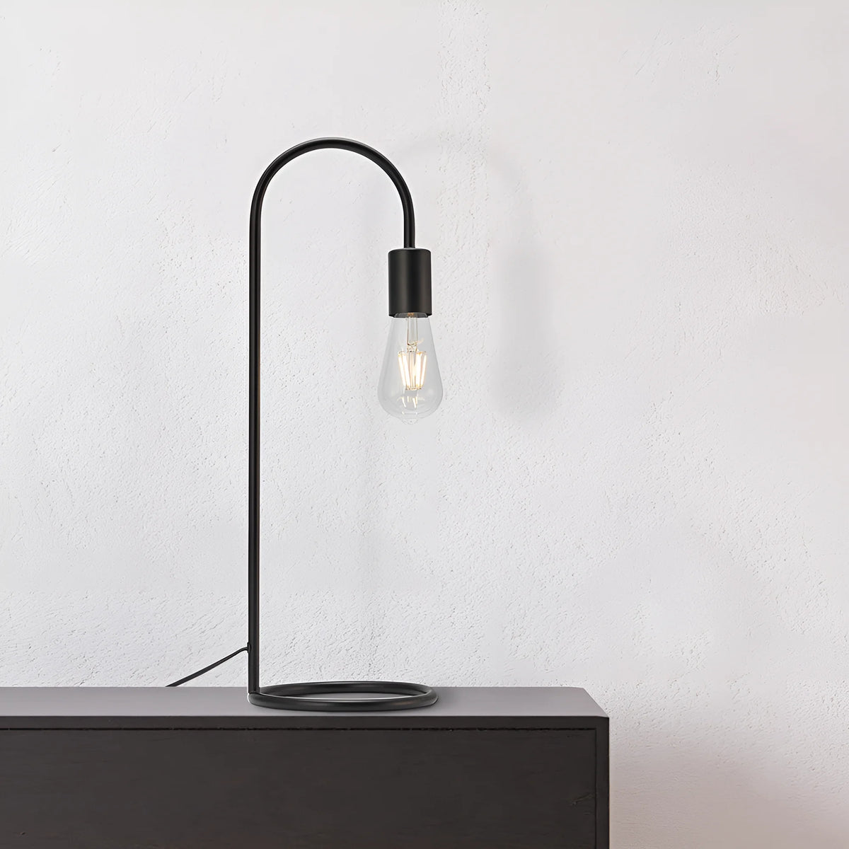 Braytron G003T Tafellamp Zwart 1H 1xE27