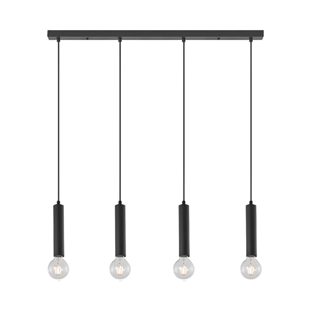 Braytron G005S Hanglamp Zwart 4H 4xE27