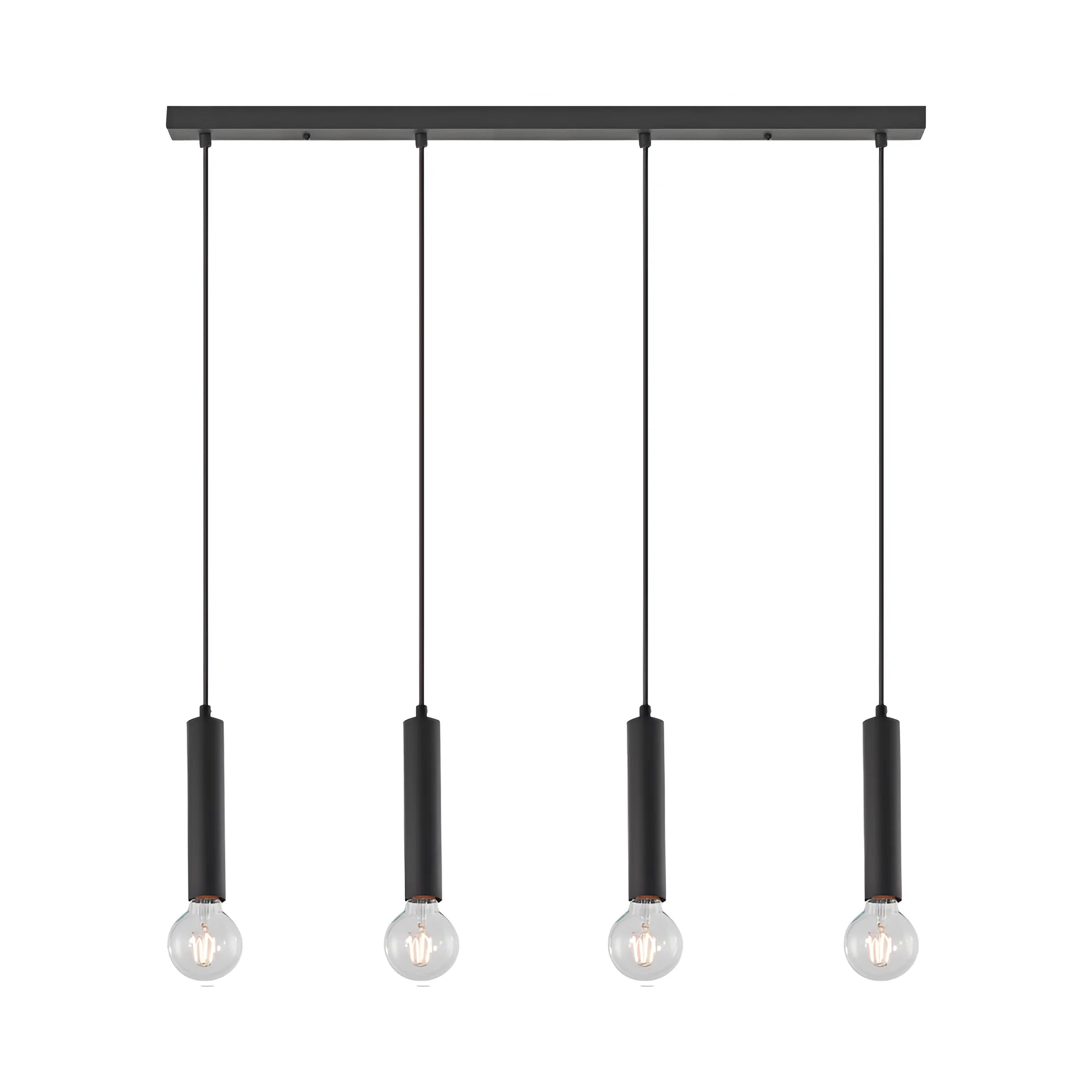 Braytron G005S Hanglamp Zwart 4H 4xE27