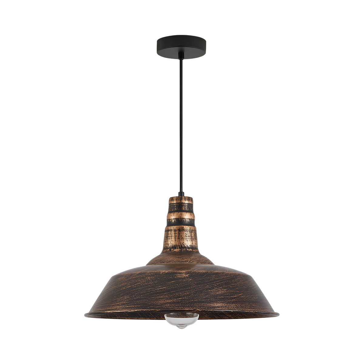 Braytron P003R Hanglamp 1H 1xE27 BRZ