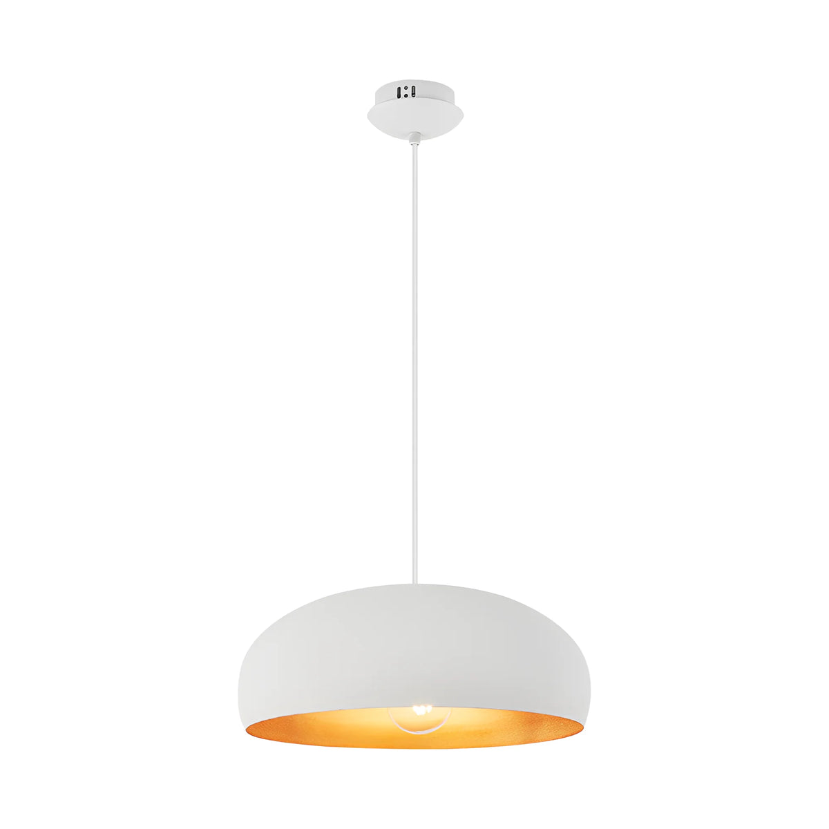 Braytron P007R Hanglamp Wit 1H 1xE27