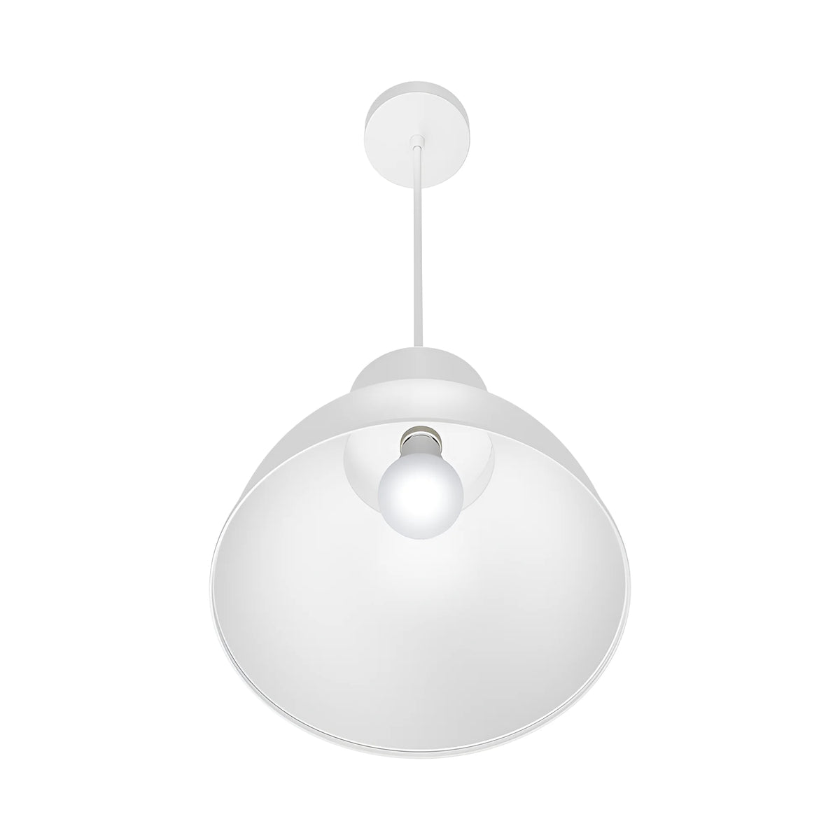 Braytron P008R Hanglamp Wit 1H 1xE27