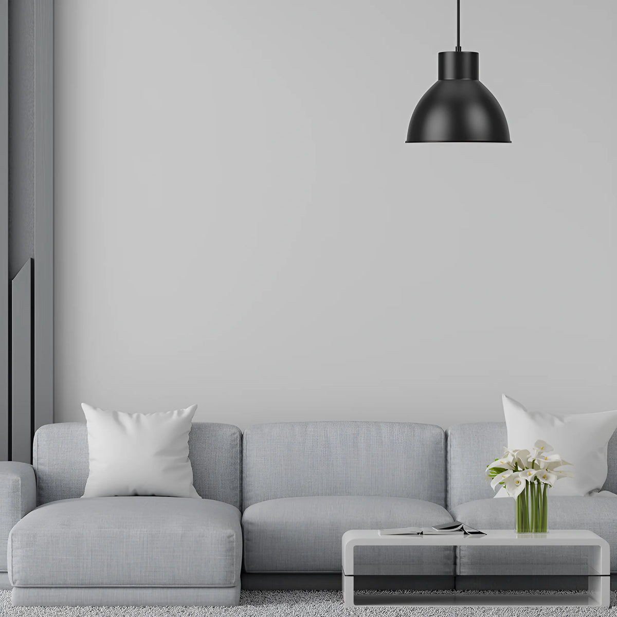 Braytron P008R Hanglamp Zwart 1H 1xE27