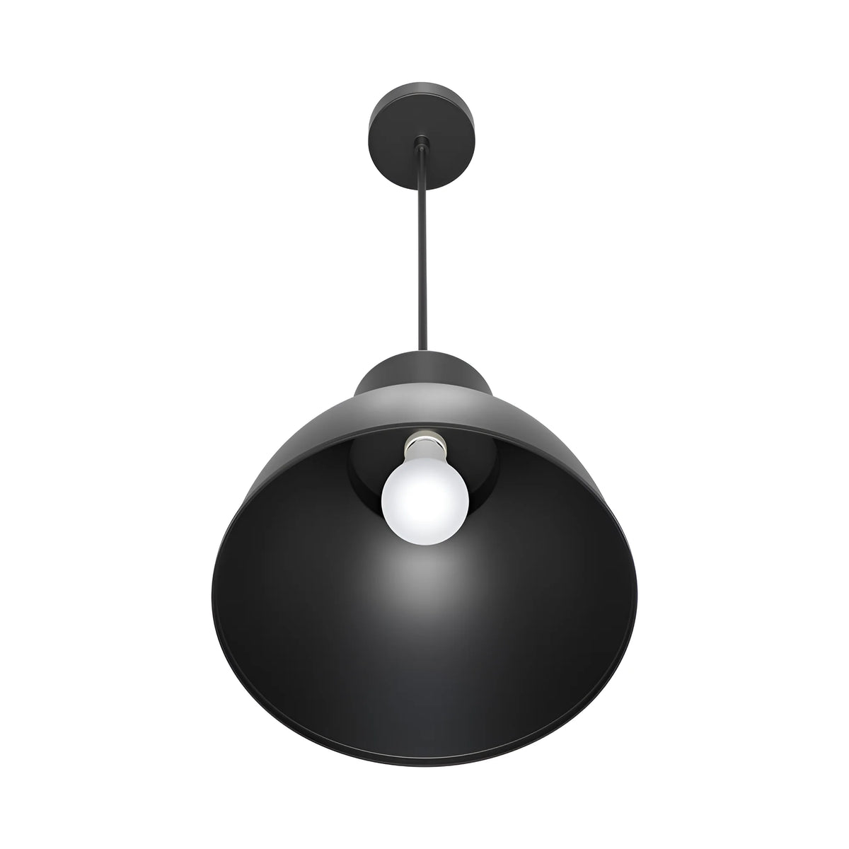 Braytron P008R Hanglamp Zwart 1H 1xE27