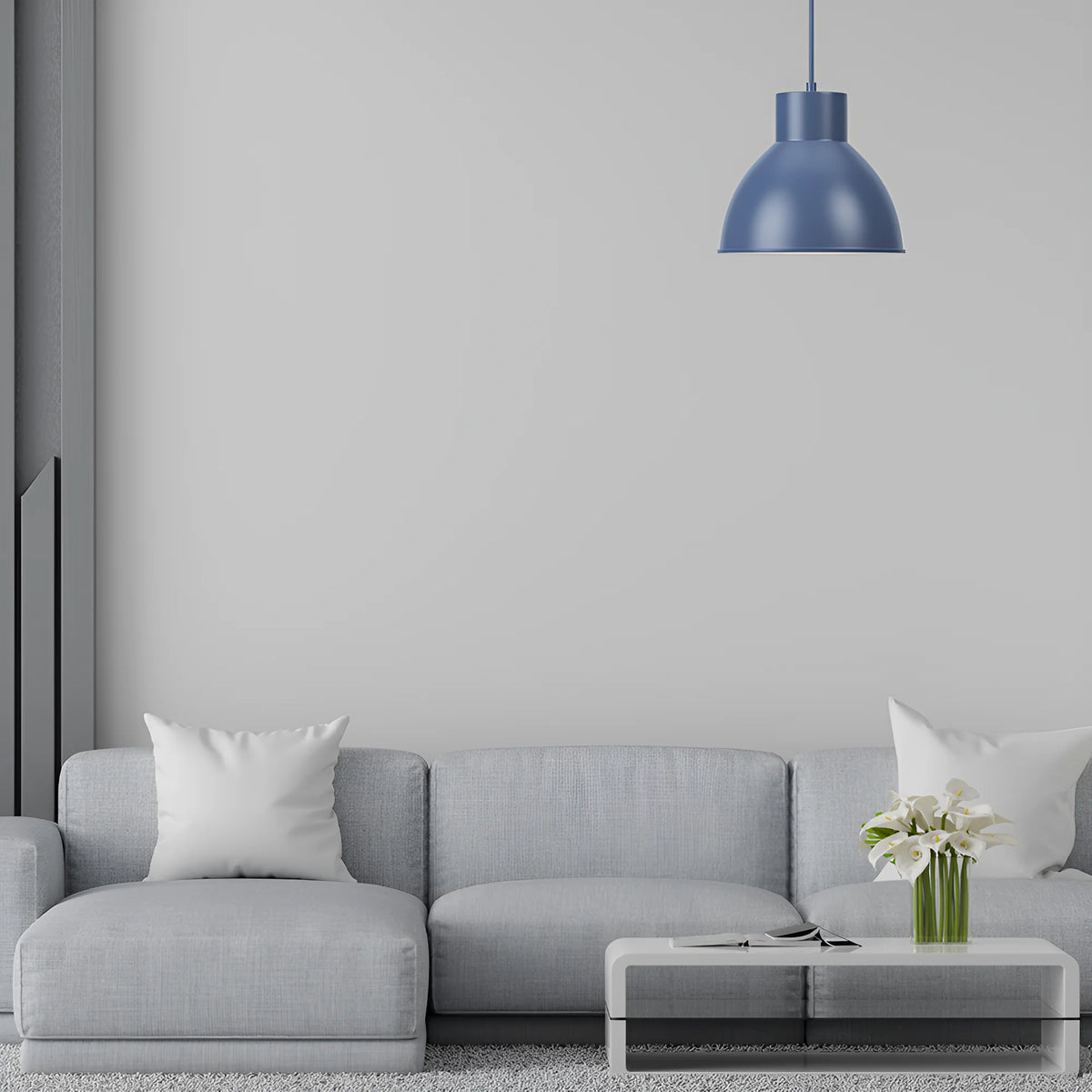 Braytron P008R Hanglamp 1H 1xE27 BLU