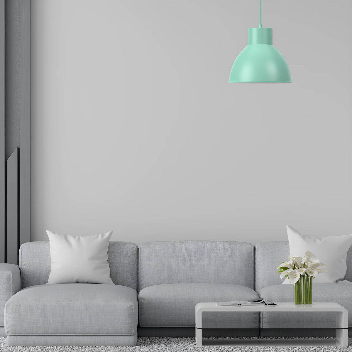 Braytron P008R Hanglamp 1H 1xE27 GRN