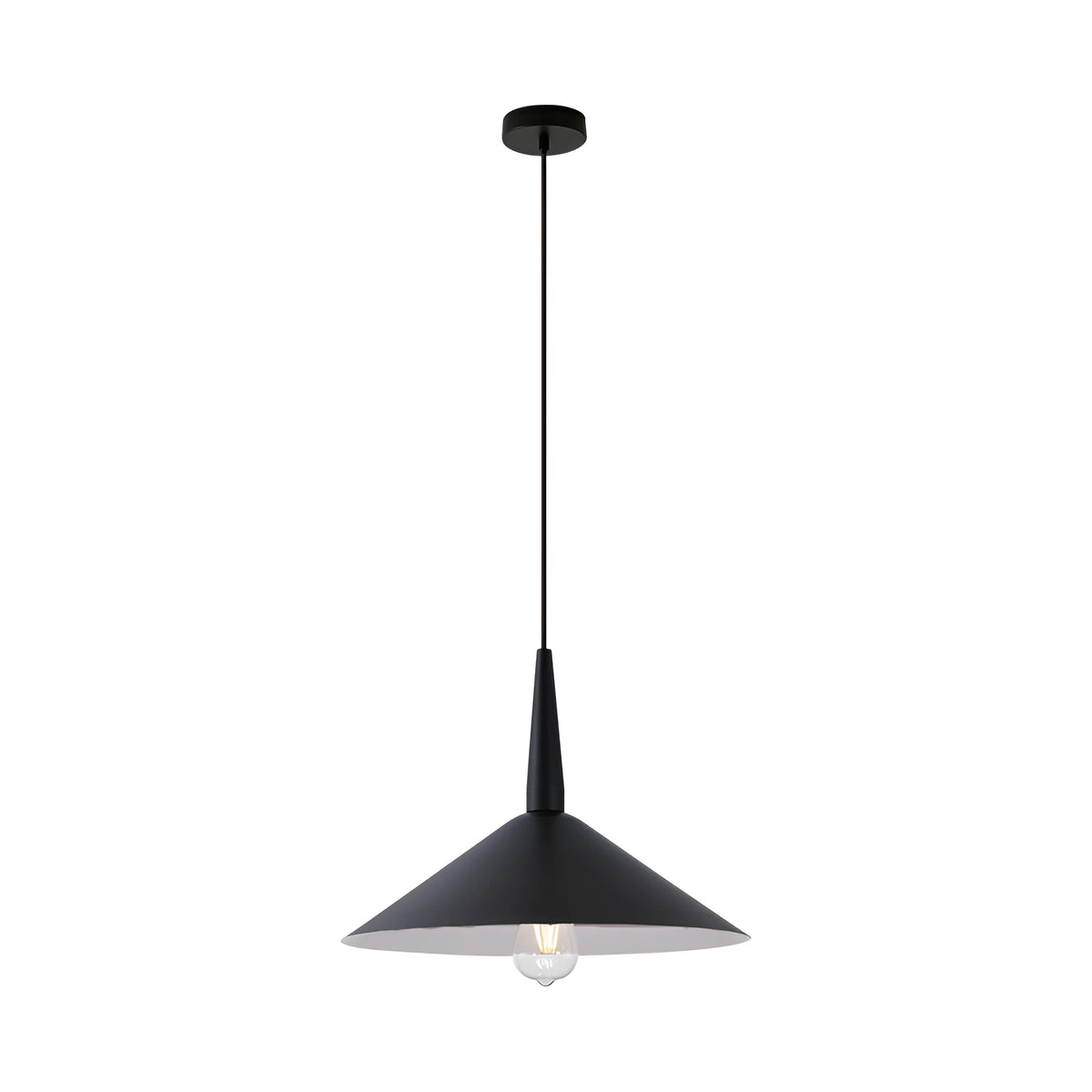 Braytron P009R Hanglamp Zwart 1H 1xE27