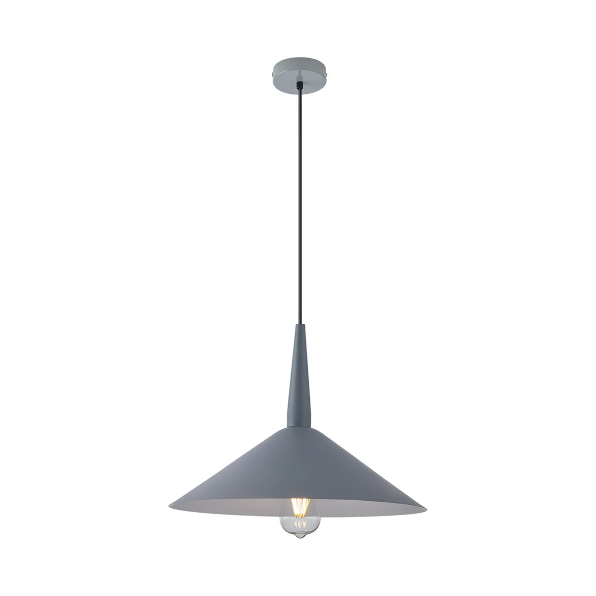 Braytron P009R Hanglamp Grijs 1H 1xE27