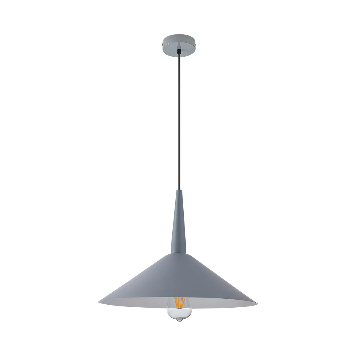 Braytron P009R Hanglamp Grijs 1H 1xE27