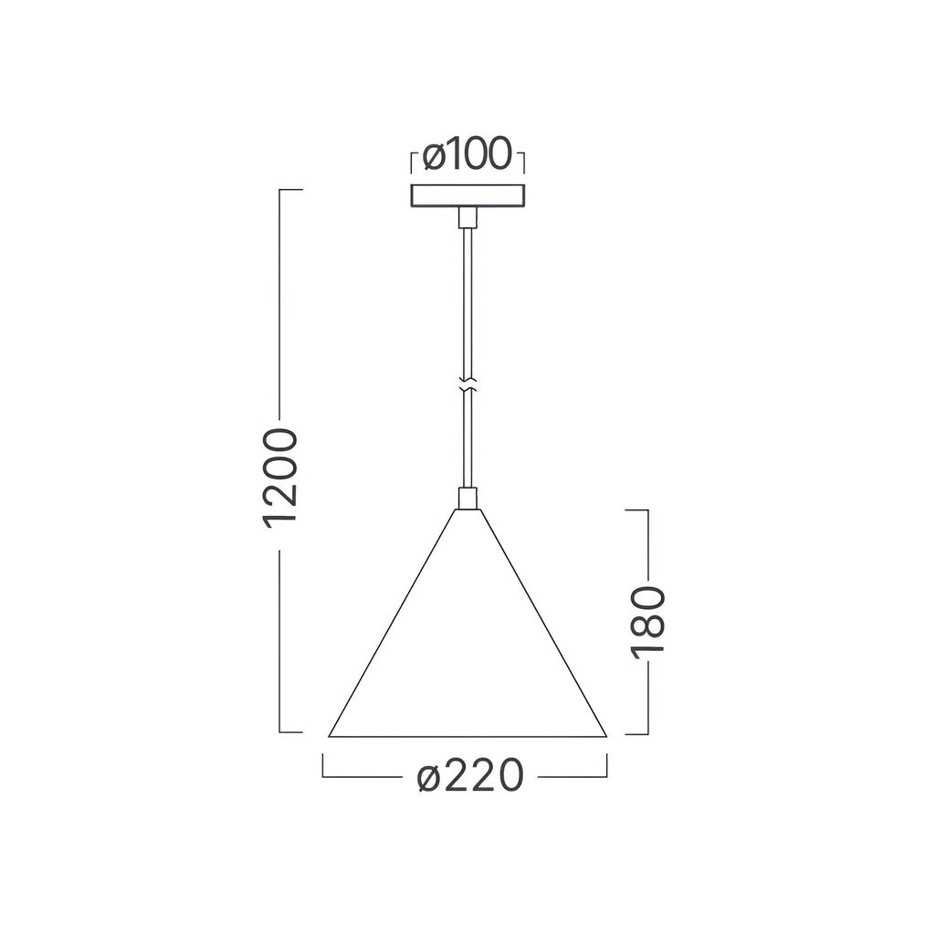 Braytron P010R Hanglamp Goud 1H 1xE27