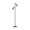 Braytron P011T Vloerlamp Zwart 2H 2xGU10