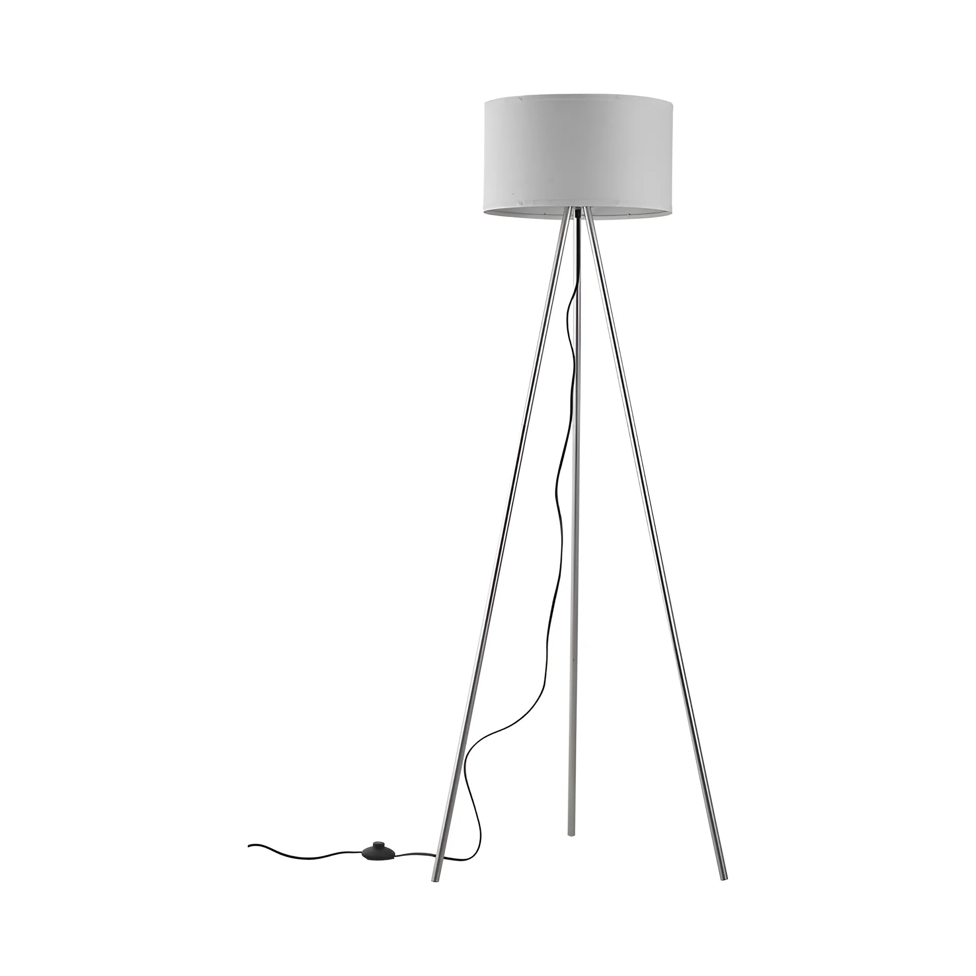 Braytron F003T Vloerlamp Wit 1H 1xE27