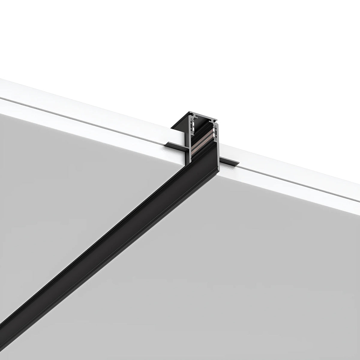 Braytron M20A Magneetrail-armatuur 48VDC Zwart TR01 1M