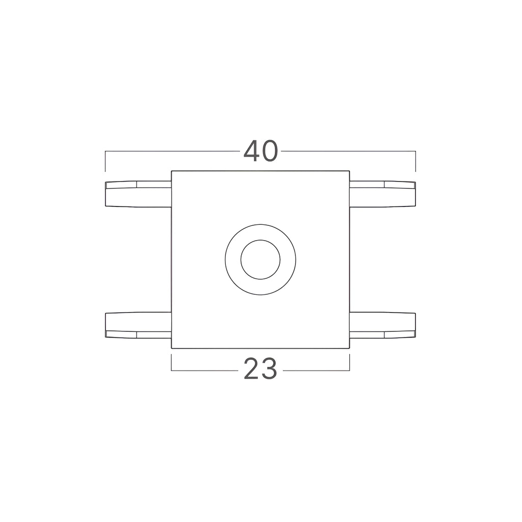 Braytron S20B Connector 48VDC Zwart SR02