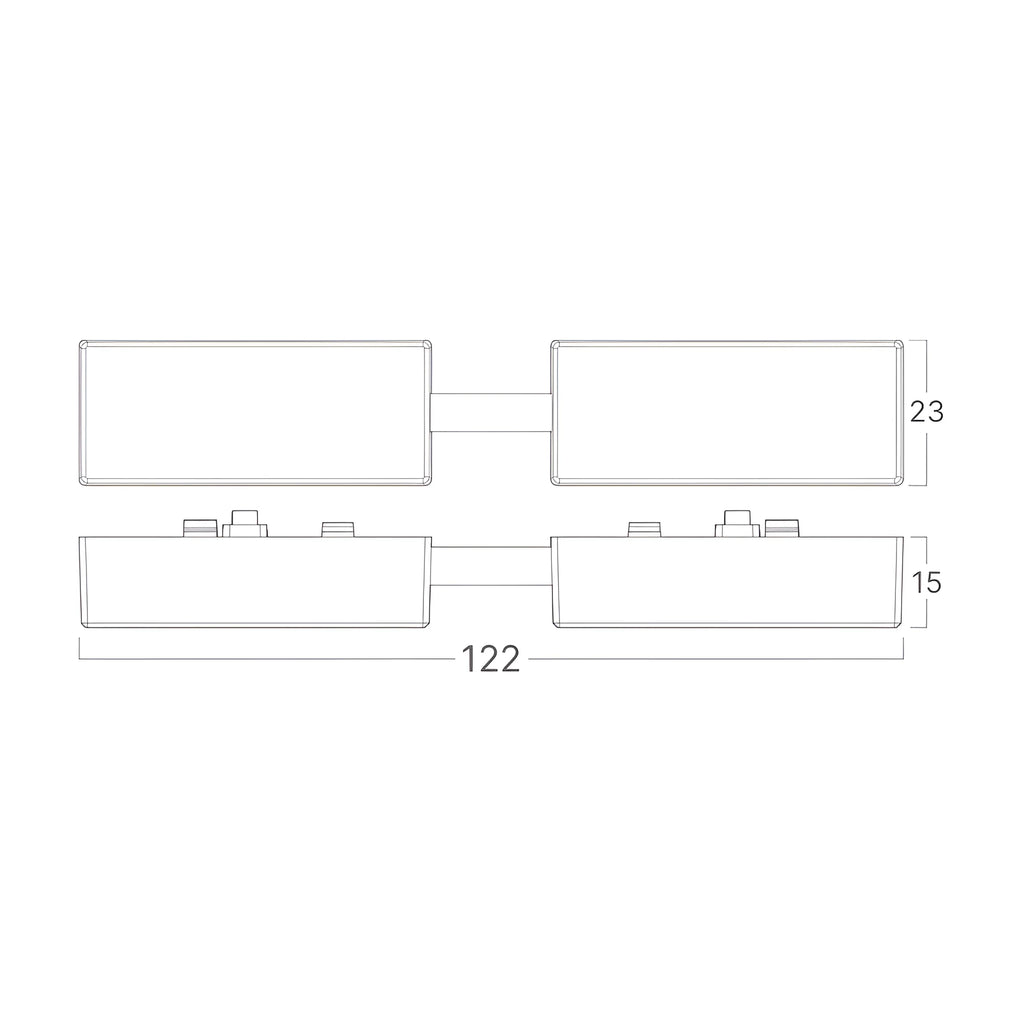 Braytron S20B Connector 48VDC Zwart SC01