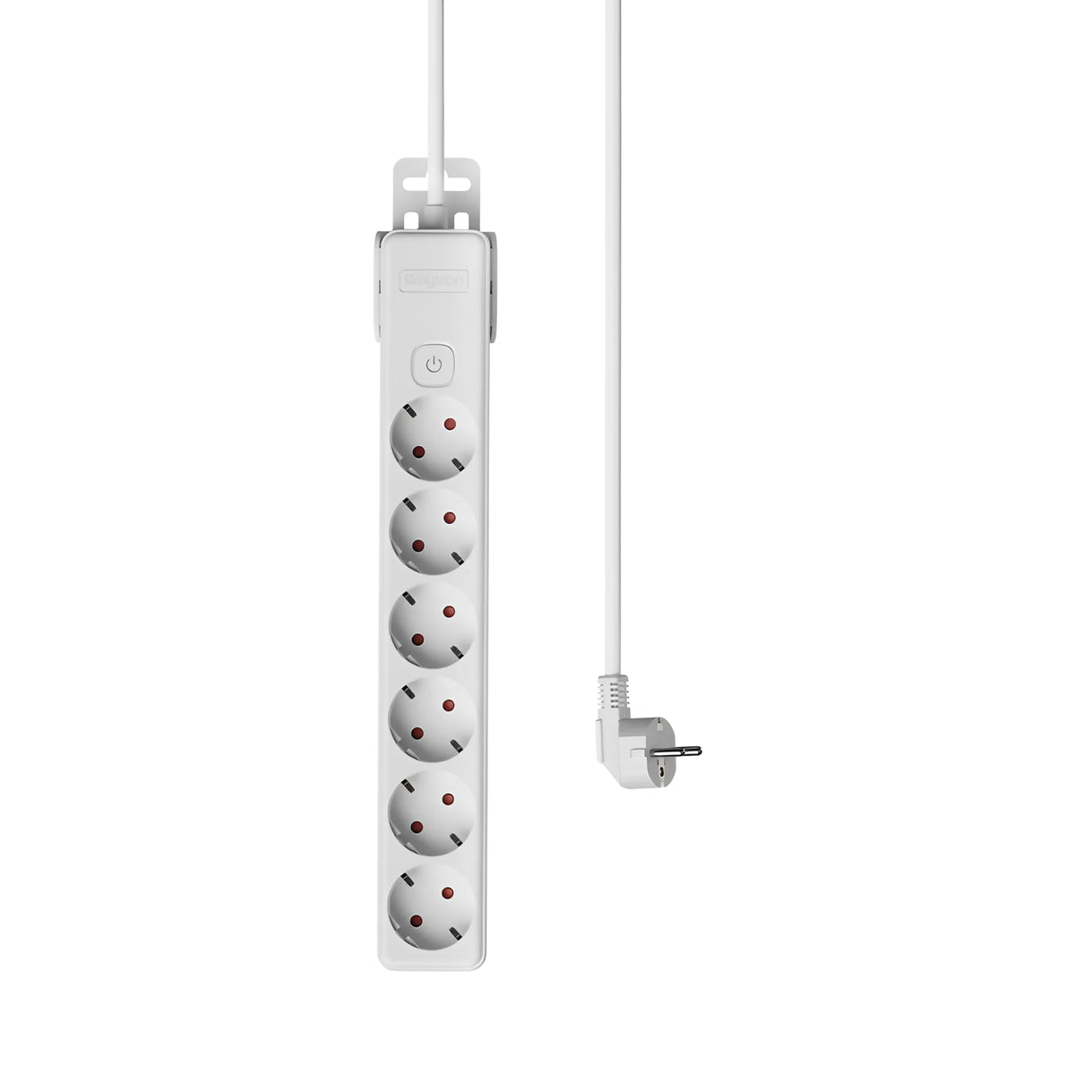 Braytron Xline Verlengsnoer met stekkerdoos 6WAY EU SWC 3x1,5mm2 5M