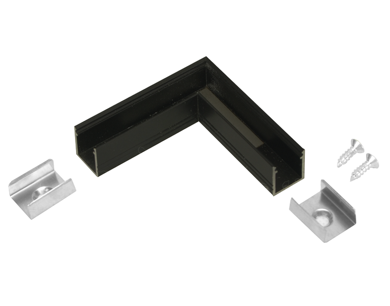 SMART10-connector 90st zwart /op