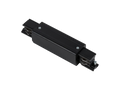 I-connector voor LUMICANTO POWERTRACK railbaan zwart met voeding PRIME
