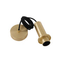 Artdelight Pipe - Pendel/Hanglamp - Zwart/goud