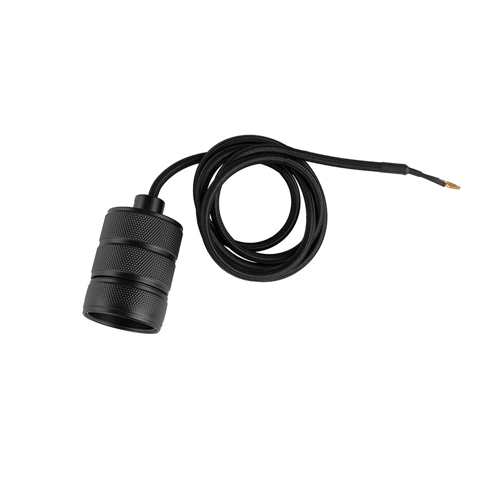 Artdelight Spin - Pendel/Hanglamp - Zwart/goud