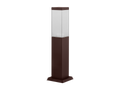 Tuinpaal CUBE vierkant corten E27 80cm LITE